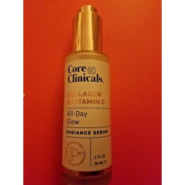 CORE CLINICALS COLLAGEN & VITAMIN C ALL DAY GLOW RADIANCE SERUM