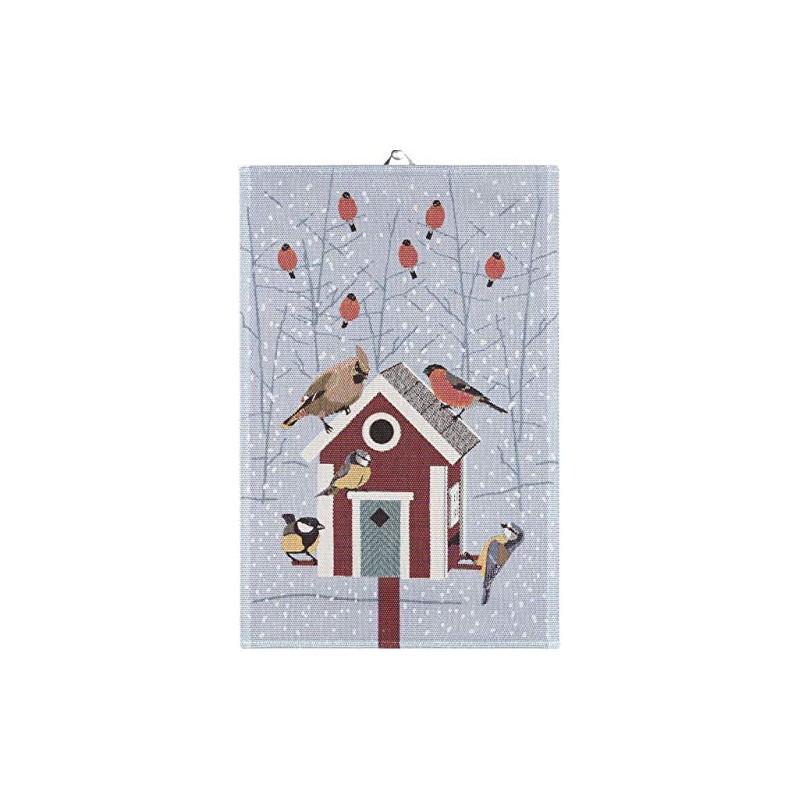 Ekelund Winter Feeding Tea Towel 40 x 60 cm