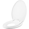 Mayfair Little2Big Toilet Seat with Built-In Potty Training Seat, Slow