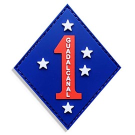 PatchOps 1st Marine Division Vinyl Decal Sticker