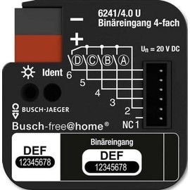 Busch-J. Binäreingang 4-fach UP 6241/4.0 U