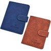 2 Unidades Cartera para Pasaporte RFID, 2 Packs Funda y