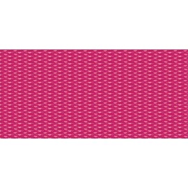 Ambesonne Hearts Pencil Pen Holder, Doodle Style Pink Love Valentines Day Themed Arrows and Wings, Printed Ceramic Pencil Pen Holder for Desk Office Accessory, Magenta and Pale Pink