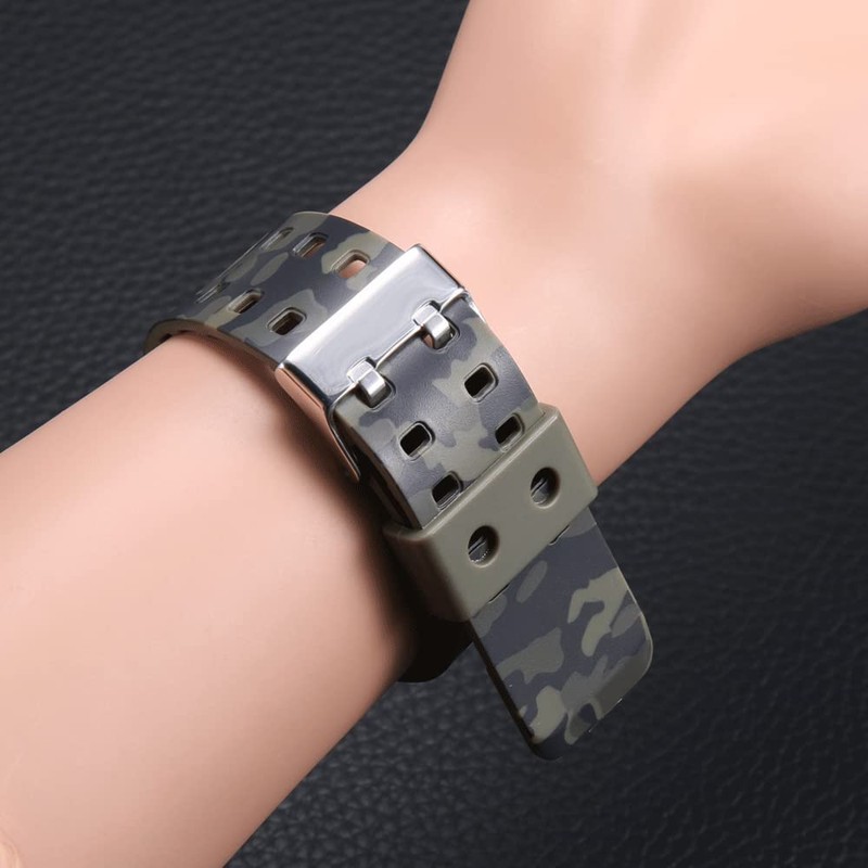 MCXGL 16mm Resin Strap Replacement for casio g shock ga110