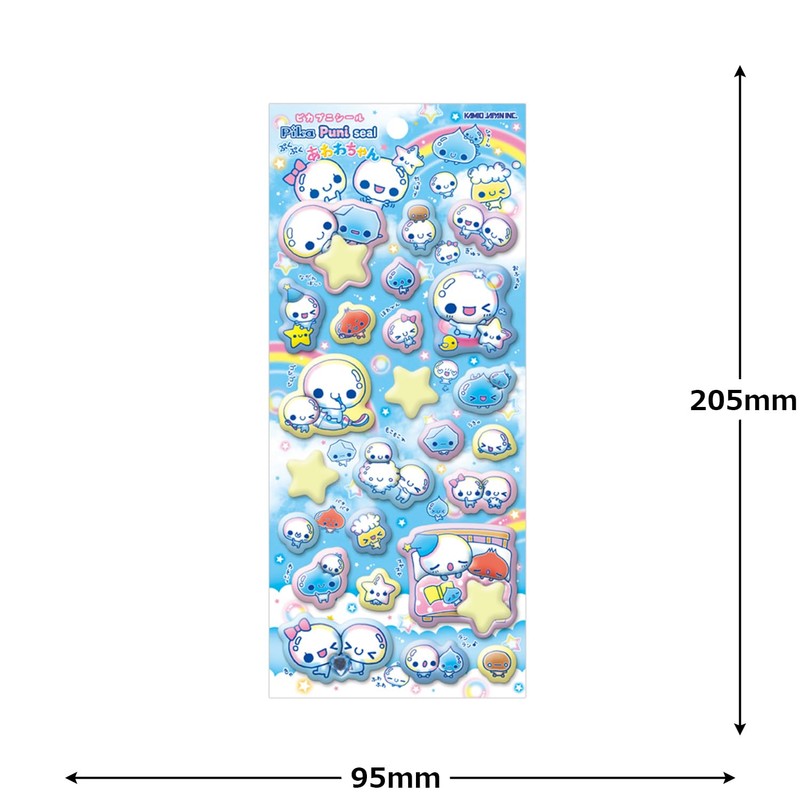 Kamiojapan Sticker PIKAPUNI Sticker Awa-awa-chan 229336