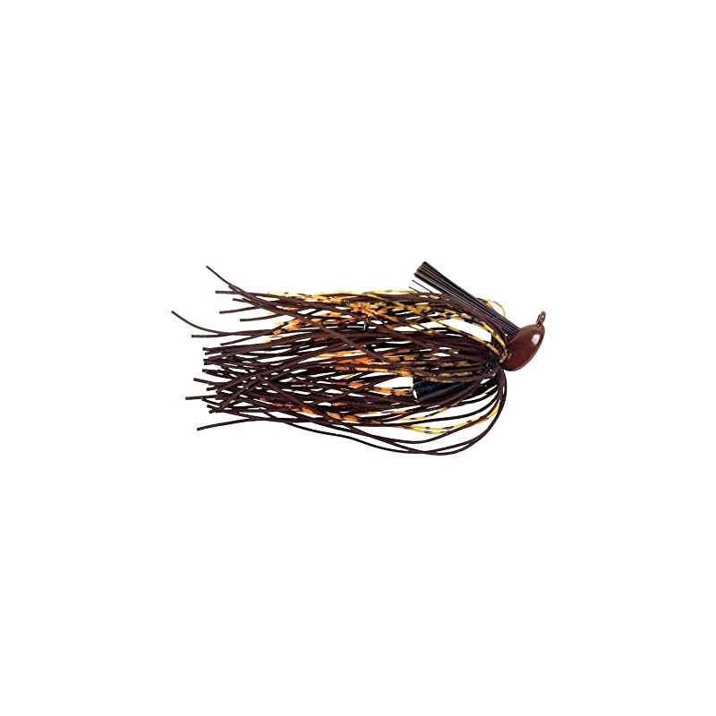 Buckeye Lures Mop Jig with Heavy Living Rubber Skirting, Double