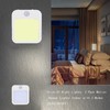 2pcs Plug in Night Light with Motion Sensor Mini Warm