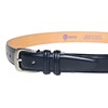KIETH KE21463-29 Men's Business Belt, Genuine Leather, Navy, Smooth Leather,