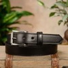 Bullhide Belts Mens Leather Belt for Work, Casual, Dress 1.25"