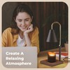 Adjustable Candle Warmer Lamp with Timer, Height and Brightness Control,