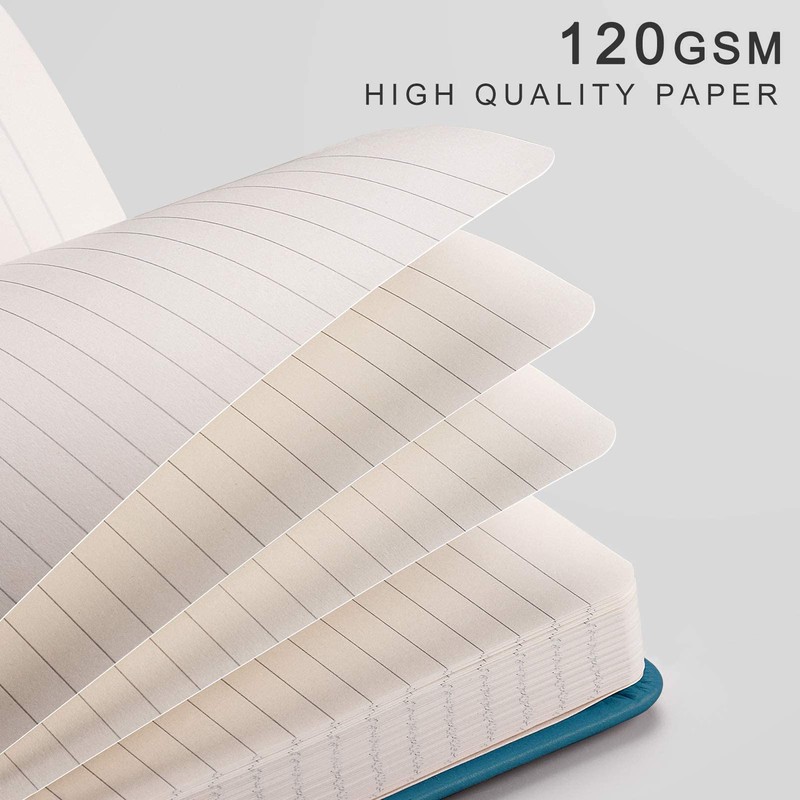 EMSHOI A5 Notebook - 21.4 x 14.5 cm Lined Journal