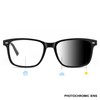 SUNAMOY Photochromic Nearsighted Transition Glasses -2.0 Mens Womens Shortsighted Myopia