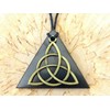 Shungite Pendant Triangle Magic node