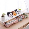 Desk Sharpener, Manual Cartoon Sharpener with Crank Pencil Sharpener for