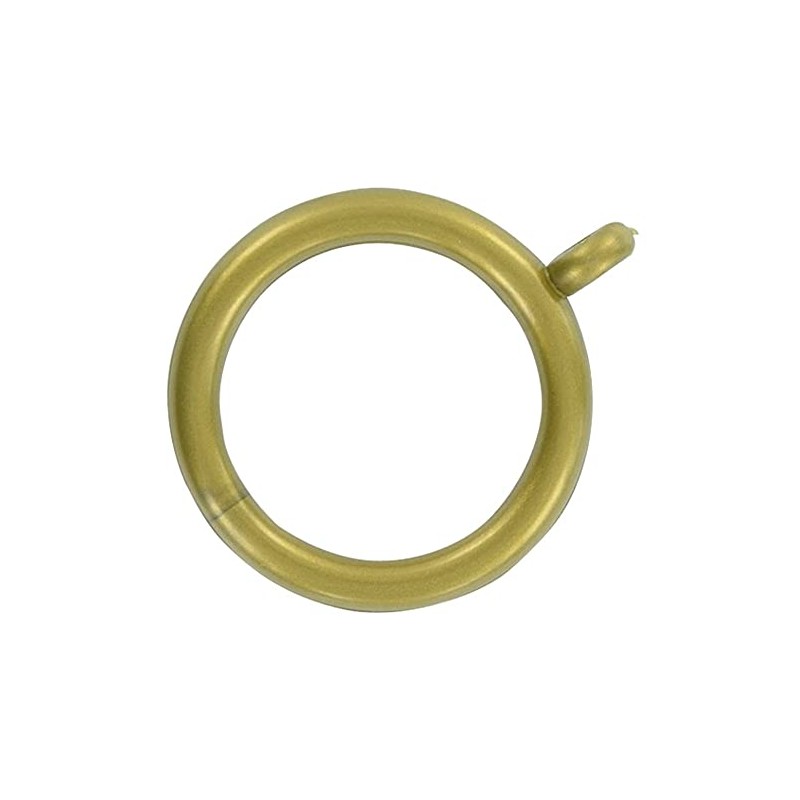 Merriway BH03271 (24 Pcs) Plastic Curtain Drapery Pole Rod Rings