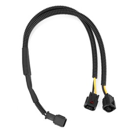 Car Horn One-to-Two Converter Wiring, Plug-and-Play Y Type Horn Adapter Wiring Harness Compatible with Honda Ten Generation Civic/2017 CRV/19 Lingpai/18 Fengfan(Double pin Plug).