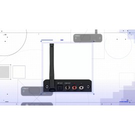 BluDento B2 True Hi-Fi aptX HD LDAC Bluetooth Music Receiver v5.1 ESS DAC