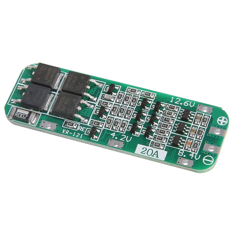 Cargador de Batería de Litio 20A 3S BMS Módulo Protector