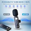 3 in 1 Wireless Lavalier Microphone for iPhone, iPad, Android,