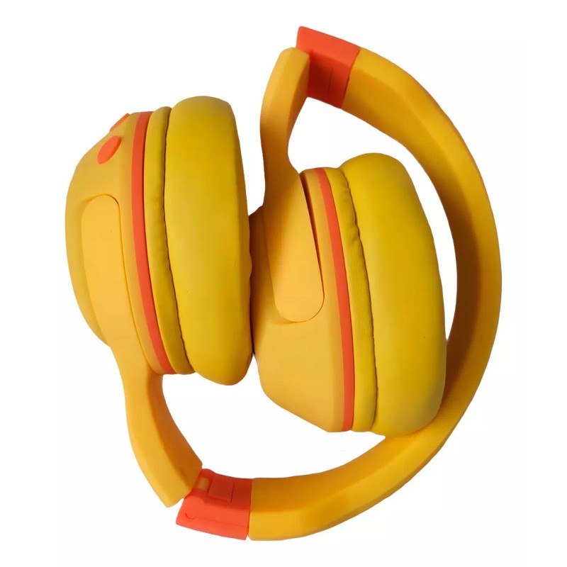 Maíz Audifonos Diadema Bluetooth Inalambricos Radio Fm Niños Color Azul