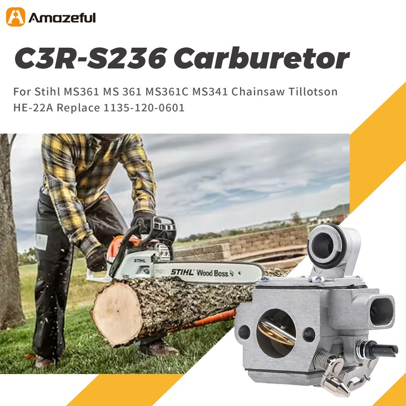 Amazeful C3R-S236 Carburetor for Stihl MS361 MS 361 MS361C MS341