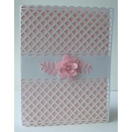 045 Lattice Card Cut File for Cricut Silhouette Scan N Cut Machines