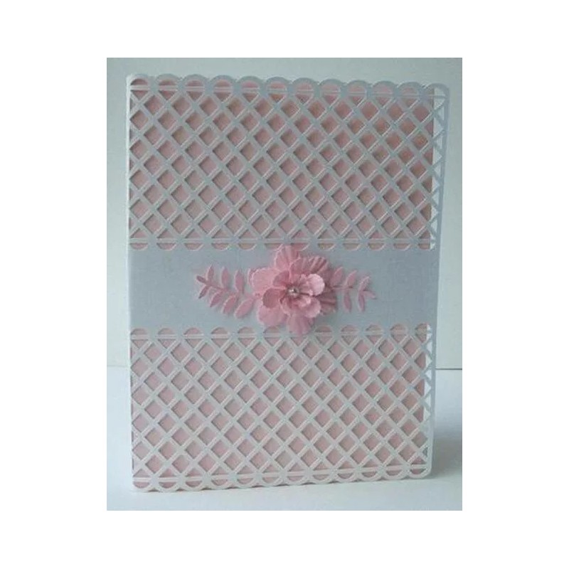 045 Lattice Card Cut File for Cricut Silhouette Scan N