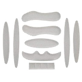 PAXLamb Helmet Padding Kit 27PCS Bicycle Replacement Universal Foam Pads Set Helmet Cushions for Bike Cycling Motorcycle Helmet (Grey)