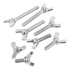 LiebeWH Wing Screw, 8 Types 5PCS/Bag M5 Butterfly Wing Hand Screws Bolts Assortment Set for Fasteners in Home and Office Appliance (M5*40mm)