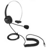 BE-TOOL Cuffie telefoniche con microfono, cuffie fisse con jack RJ11,