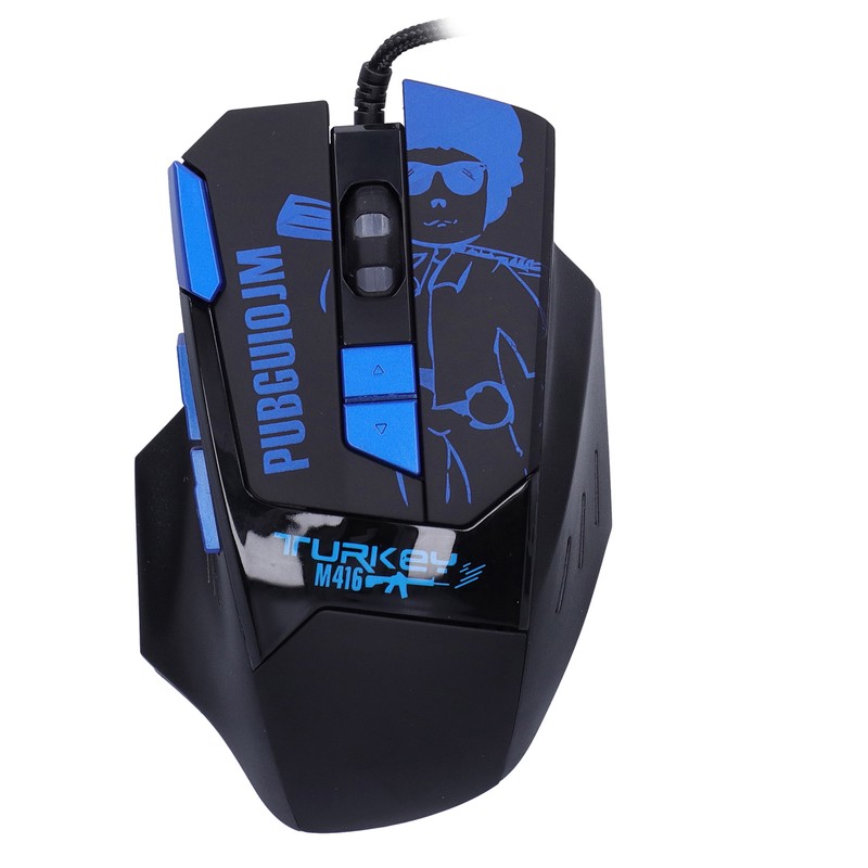 Wired Mouse 8 Keys for ESports Gaming RGB Backlight Cool