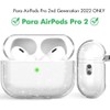 USTIYA SF Funda para AirPods Pro 2 generación 2022 y