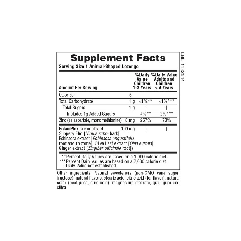 Naturesplus Kid Zinc 90pastillas Mandarina Sfn