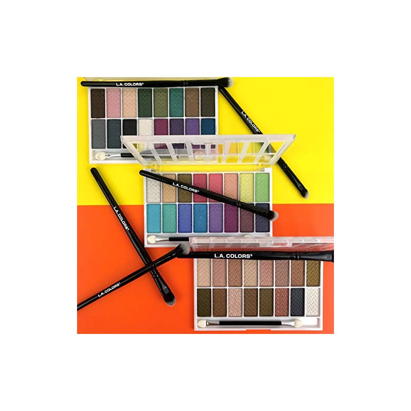 L.A. Colors 16 Color Eyeshadow Palette, Sweet, 1.02 Ounce