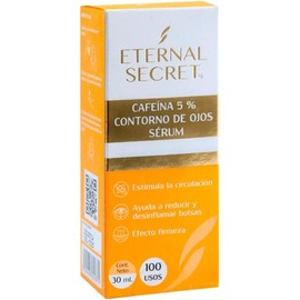 SUERO CONTORNO DE OJOS CON CAFEINA 5% ETERNAL SECRET 30ML 1 PIEZA
