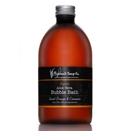 The Highland Soap Company Sweet Orange & Cinnamon Bubble Bath 500 ml