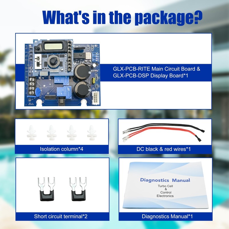GLX-PCB-RITE Main Circuit Board & GLX-PCB-DSP Display Board Compatible with