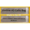 celloexpress Slimline A3 Cello - 156mm x 420mm + 30mm