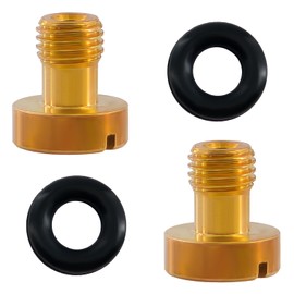 YJGZSVK 2 X Carburetor Float Bowl Drain Screws For Honda CB77 CA77 CB350 CB360 CB450 CB500K CB750 CB400F CJ360T Kawasaki KZ650 KZ1000 Z1R