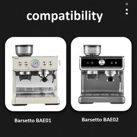 Bottomless Portafilter 58 mm 3 Ears for Beem Espresso Grind Profession, Breville Barista Mini/Max Espresso Machine, with Three Ears, 4.9 mm Thick