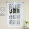 Sweet Home Collection 5 Pc Kitchen Curtain Set, Swag, Valance,