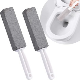 BEE VIBES Piedra Pómez de Limpieza 2 Pack - Quita Sarro y Manchas de Inodoro, Limpiador Sanitarios y Azulejos Mastery Brand