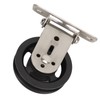 Pulley Wheel Bidirectional Rust Proof Silent Rotation Traction Wheel for