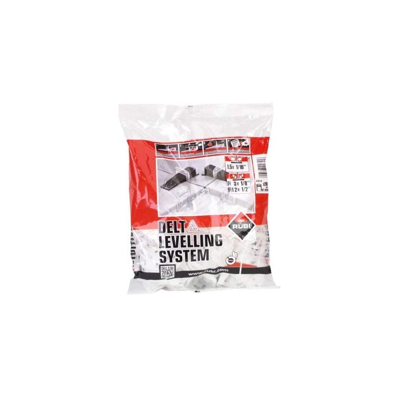 Rubi Delta Tile Leveling System Strips (400 pcs 1/32")