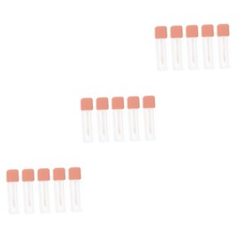 Vaguelly 15pcs Refillable Lip Gloss Tubes Empty Lip Balm Bottles for Travel Personal Use