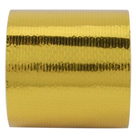 KIMISS Cinta Aislante de Cinta Adhesiva de Papel de Aluminio, 5 m * 5 cm, Cinta Reflectante de protección térmica para cortafuegos, Celdas de Combustible, Cubiertas de Motor, Compartimento del Motor