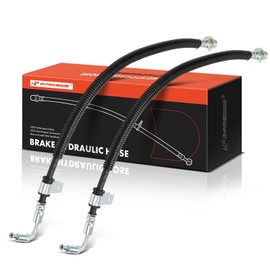 A-Premium Rear Side Brake Hydraulic Hose Compatible with Select International Harvester and Blue Bird Models - 4700, 4700LP, 3800, 4700LPX, 4900, All American FE - Replace# H621999 (Pack of 2)