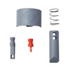 Generic HLOCK Temporary High-Resistant, Self-Closing Plastic Latch/Lock for Secure Door