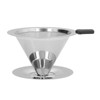 Stainless Steel Coffee Dripper Drip Cone Coffee Filter Reusable Coffee