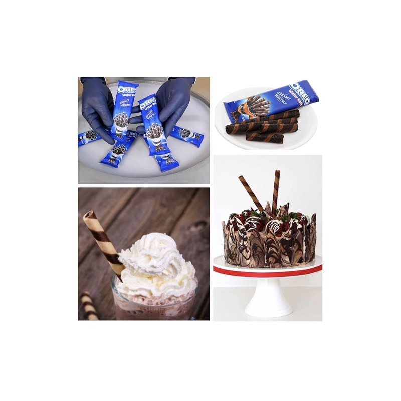 Oreo Wafer Roll Cream Munchy Chocolate size 54G. X 5
